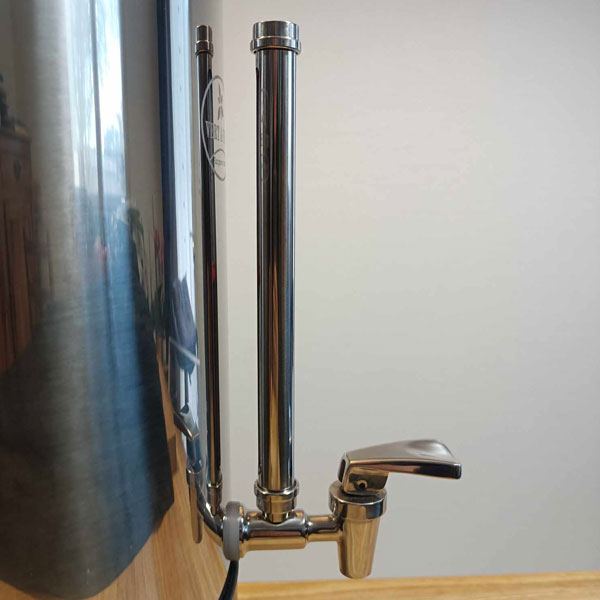 Robinet indicateur de niveau inox Aqua Techniques pour purificateur d'eau British Berkefeld 12 L l Robinet indicateur de niveau inox Aqua Techniques pour purificateur d'eau British Berkefeld 12 L l