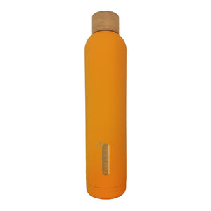 Gourde isotherme inox orange