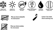 Charger l&#39;image dans la galerie, Comment nettoyer sa gourde inox ?