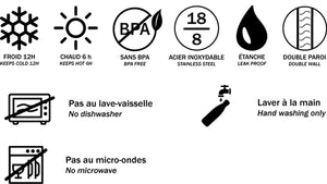 Comment nettoyer sa gourde inox ?