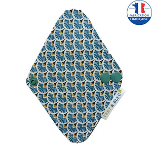 Protège-slip lavable motif éventails