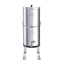 Charger l&#39;image dans la galerie, Purificateur d&#39;eau sur rehausseur en inox pour remplissage facile