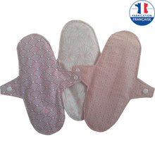 Charger l&#39;image dans la galerie, Serviette hygiénique lavable culotte menstruelle maman naturelle ado Hannahpad la maison du bambou dans ma culotte plim greenwezz etsy Cdiscount alterosac