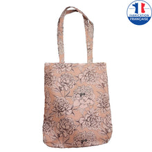 Charger l&#39;image dans la galerie, Ce sac shopping 100 % coton est très apprécié parce qu&#39;il est léger et pratique, vous pouvez le plier facilement et le ranger dans votre sac à main ou dans votre cabas.  Idéal pour faire vos courses, c&#39;est une véritable alternative aux sacs en plastique !   Ce sac doublé est doté de longues anses et d&#39;un maillage élégant sur la partie supérieure,  la partie inférieure est renforcée par un tissu coton en fibre épaisse.